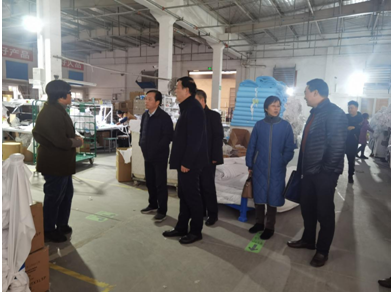 人大李高峰副主任走访市级队企业